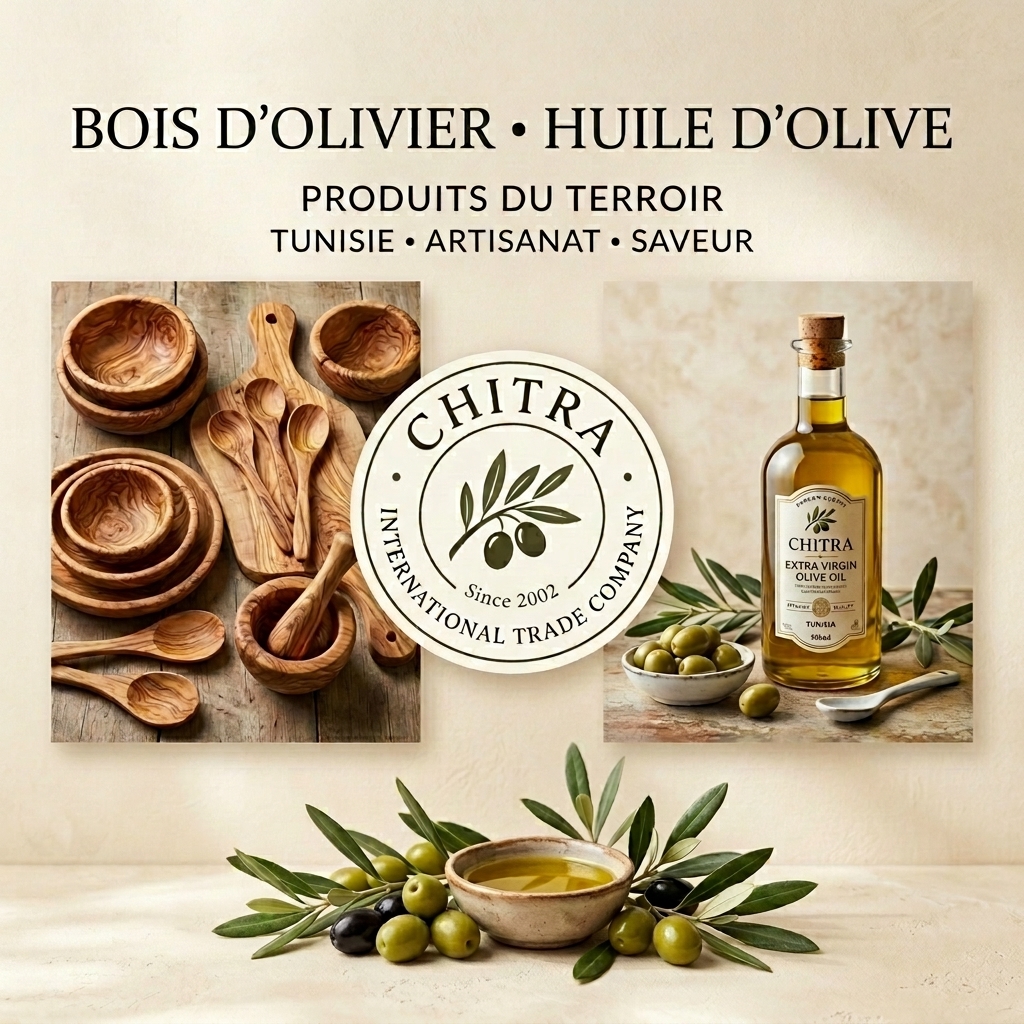 CHITRA - Olive wood and olive oil products
