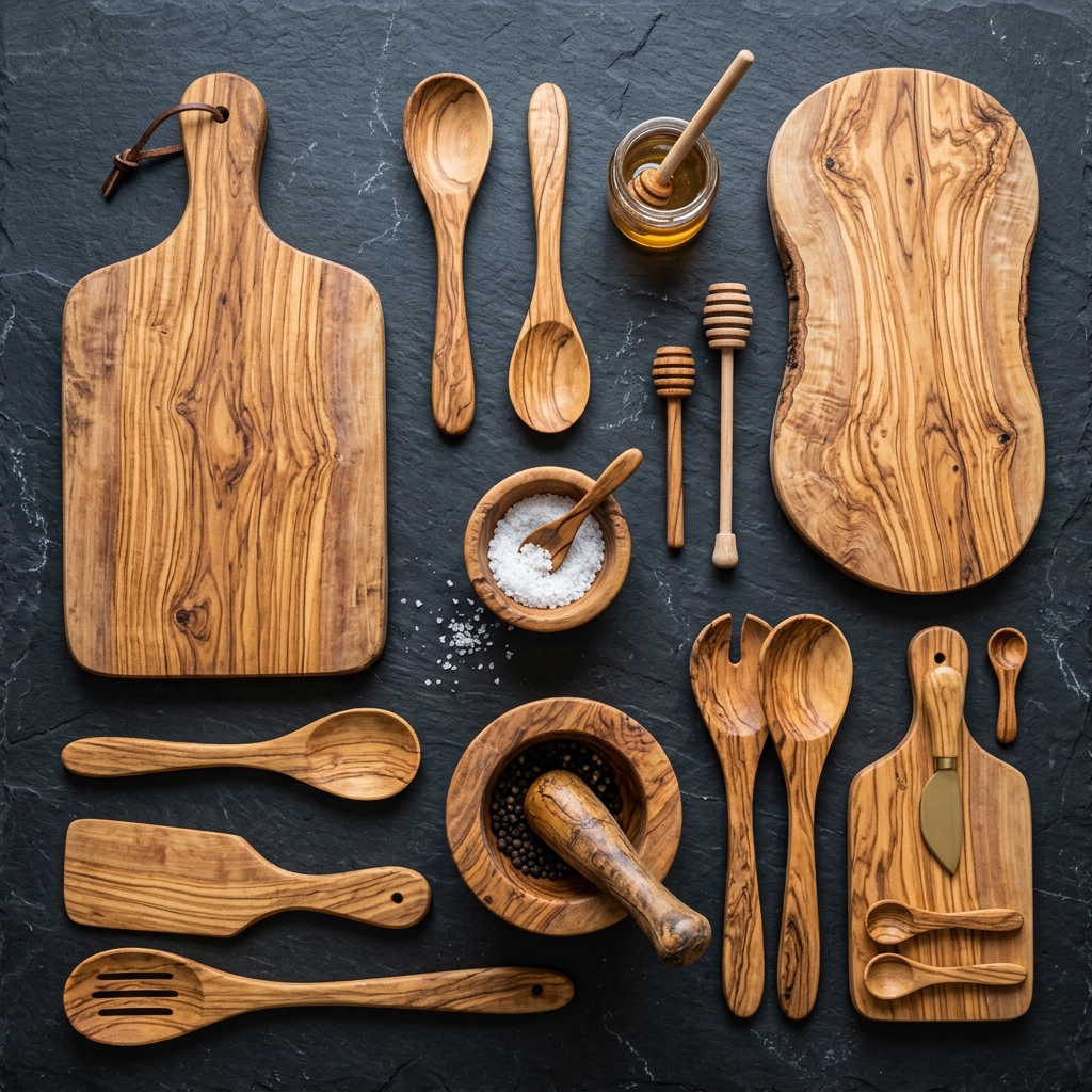 CHITRA Olive Wood - Handcrafted products